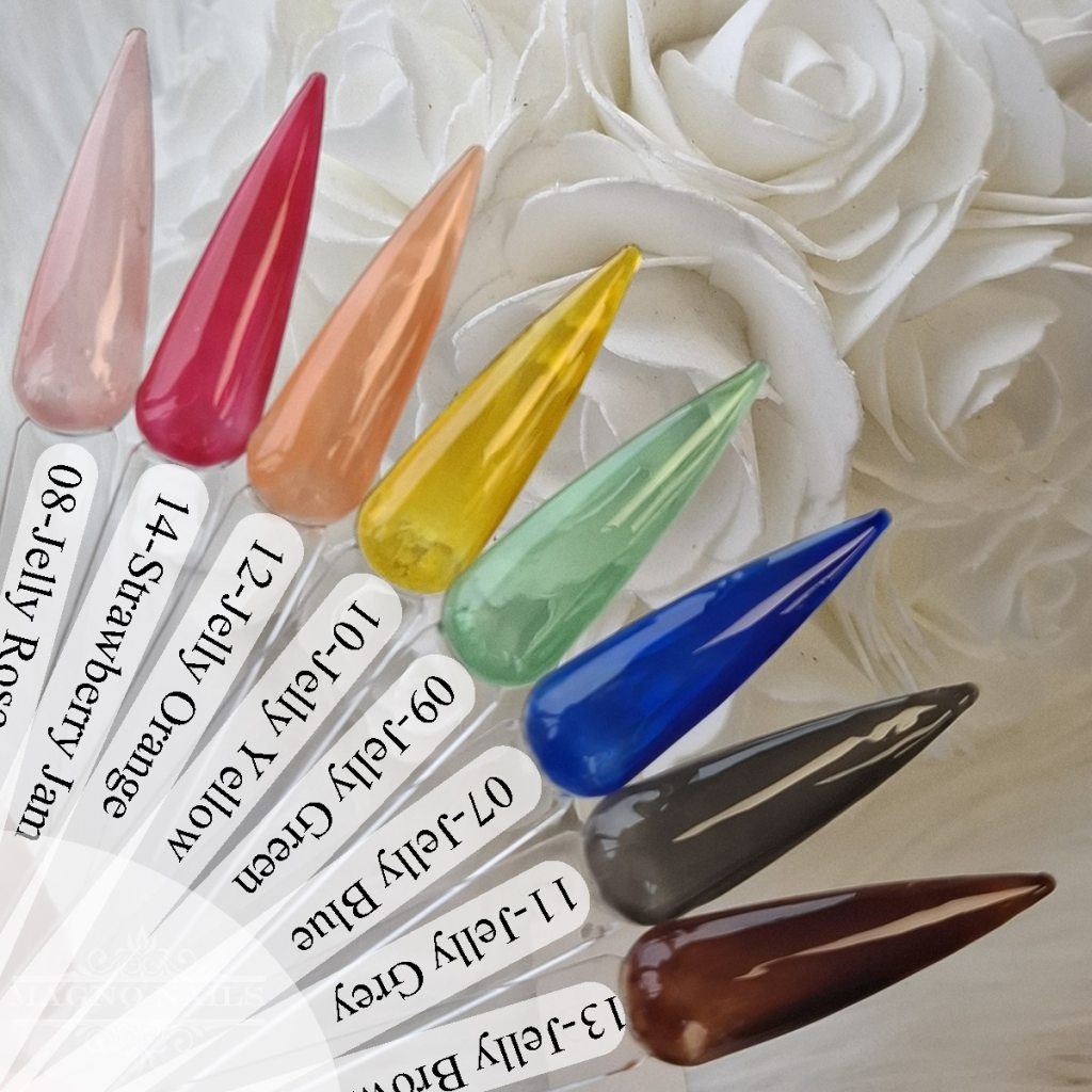 Glass Gele - Trasparente Jelly Gele